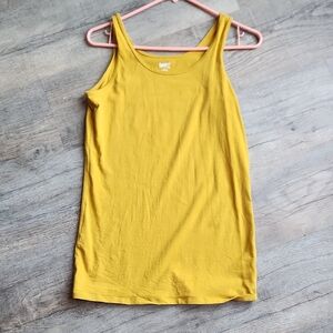 Duluth Trading Co Yellow Tank Top